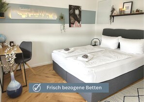 1 bedroom, iron/ironing board, free WiFi, bed sheets