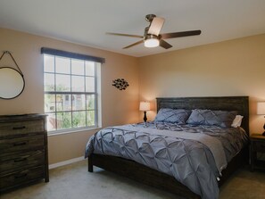 3 bedrooms, iron/ironing board, travel cot, free WiFi