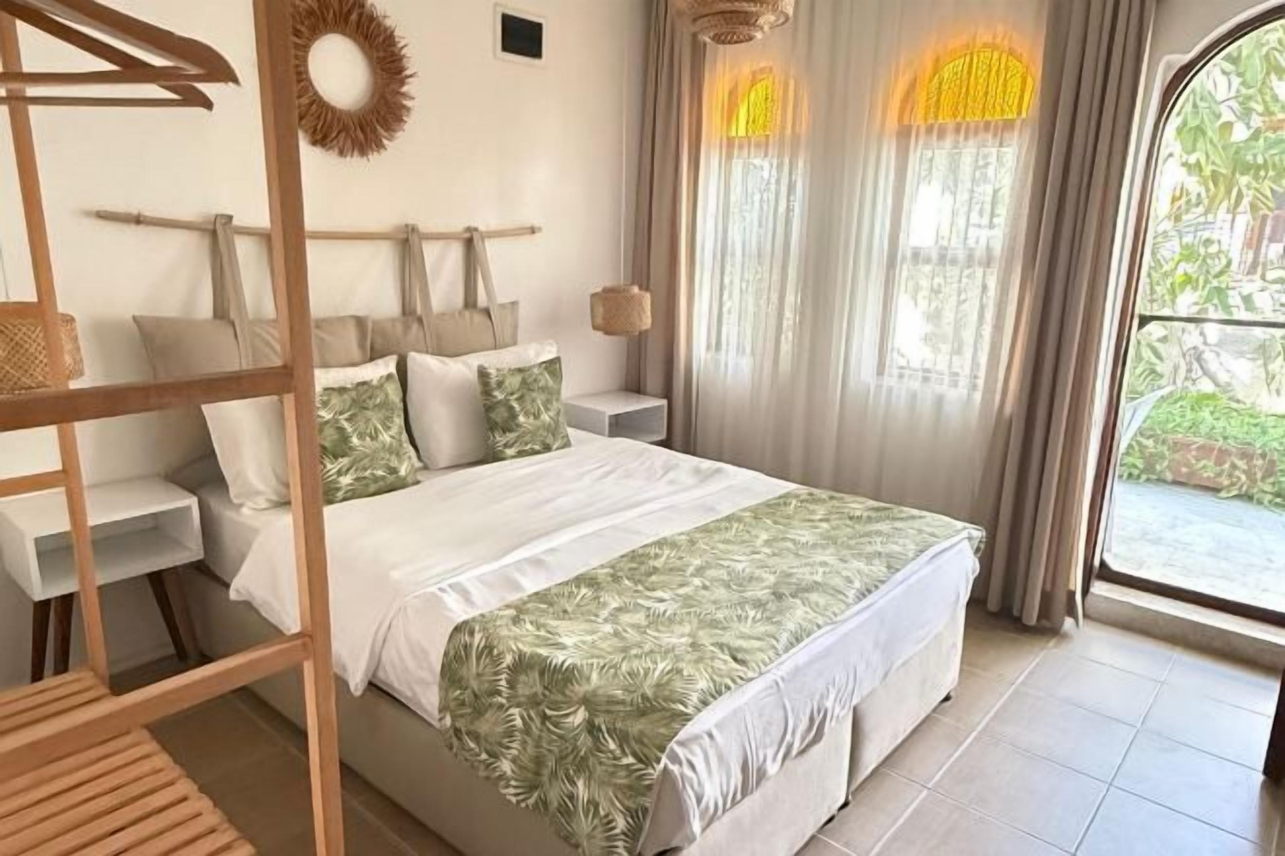 Premium bedding, free WiFi, bed sheets