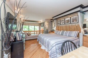 1 غرفة نوم وواي فاي مجانًا وملاءات أسرّة