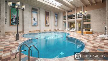 Indoor pool, a heated pool