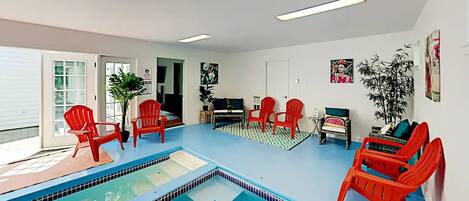 Piscina coberta i piscina climatitzada