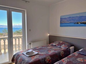 2 bedrooms, WiFi - Holiday apartment with balcony and air conditioning (Šilo)