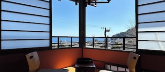 Executive Suite Japanese modern special roomSpecial seats for Atami fireworks panoramic seacity / Atami Shizuoka