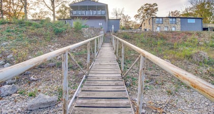 Lakefront Eucha Escape w/ Views & Boat Slip!