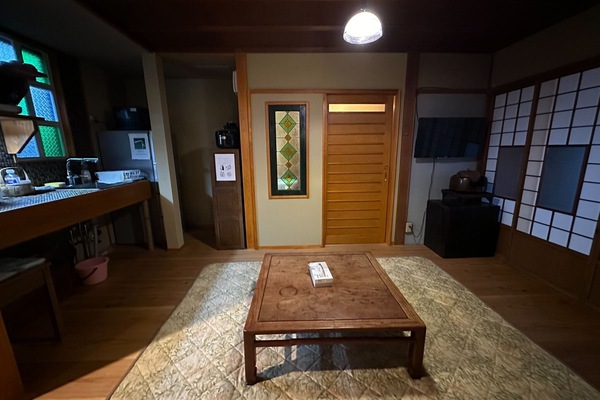 Room with dining room