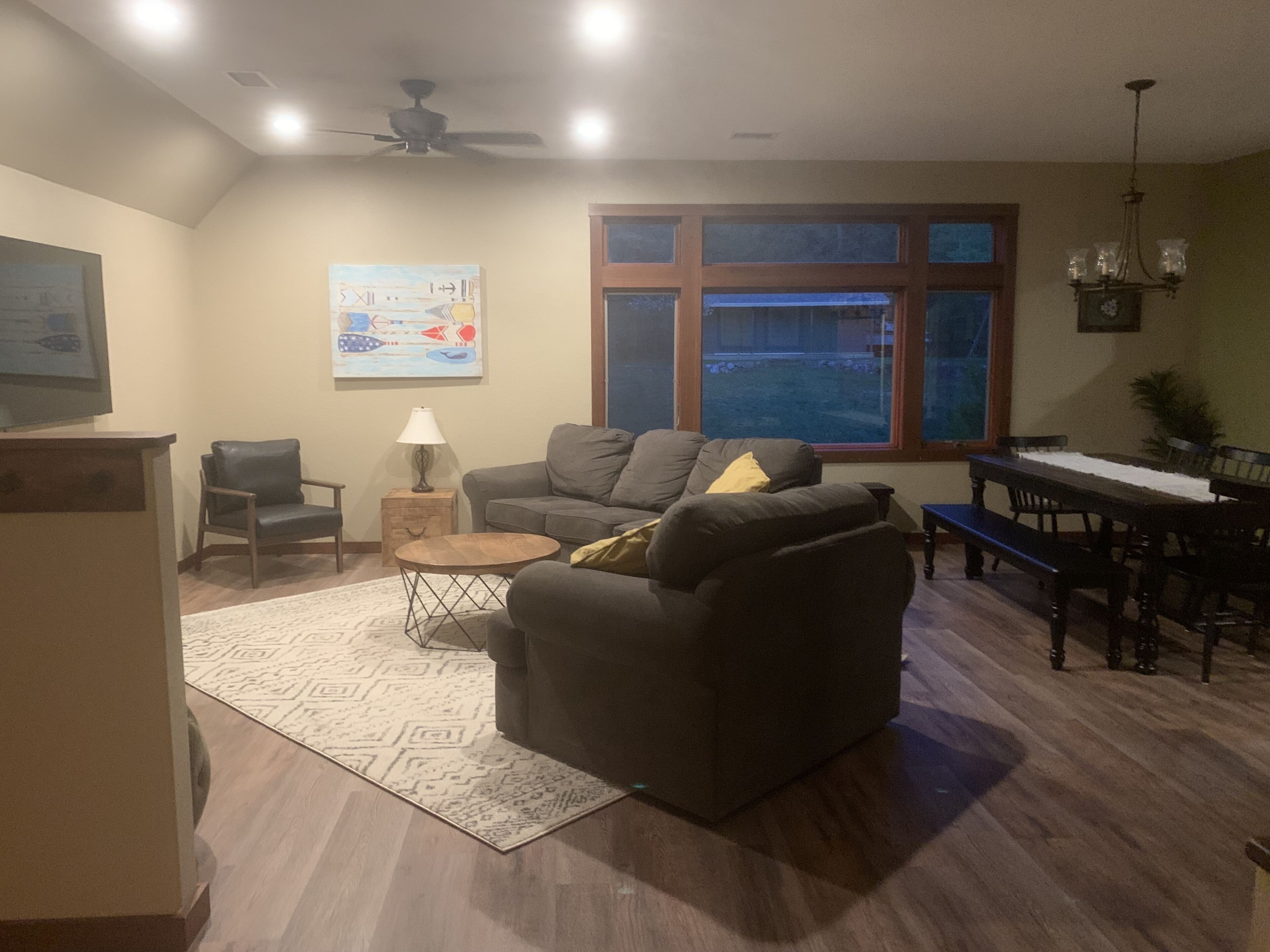 Beautiful home in a great location between Lake Bemidji and Paul Bunyan trail.