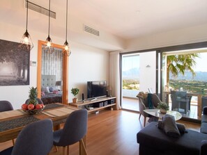 TV, lettore DVD, impianto stereo