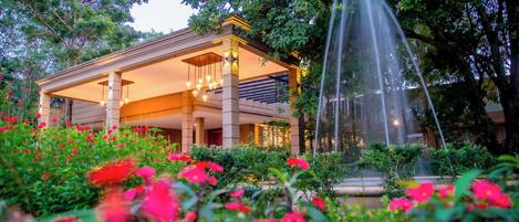 Façade de l’hébergement