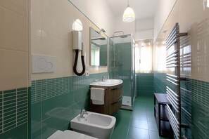 Ducha, secador de pelo y bidé