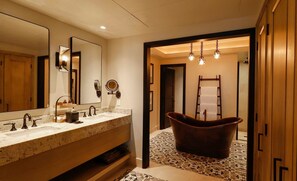 Ensemble douche/baignoire, baignoire à jets