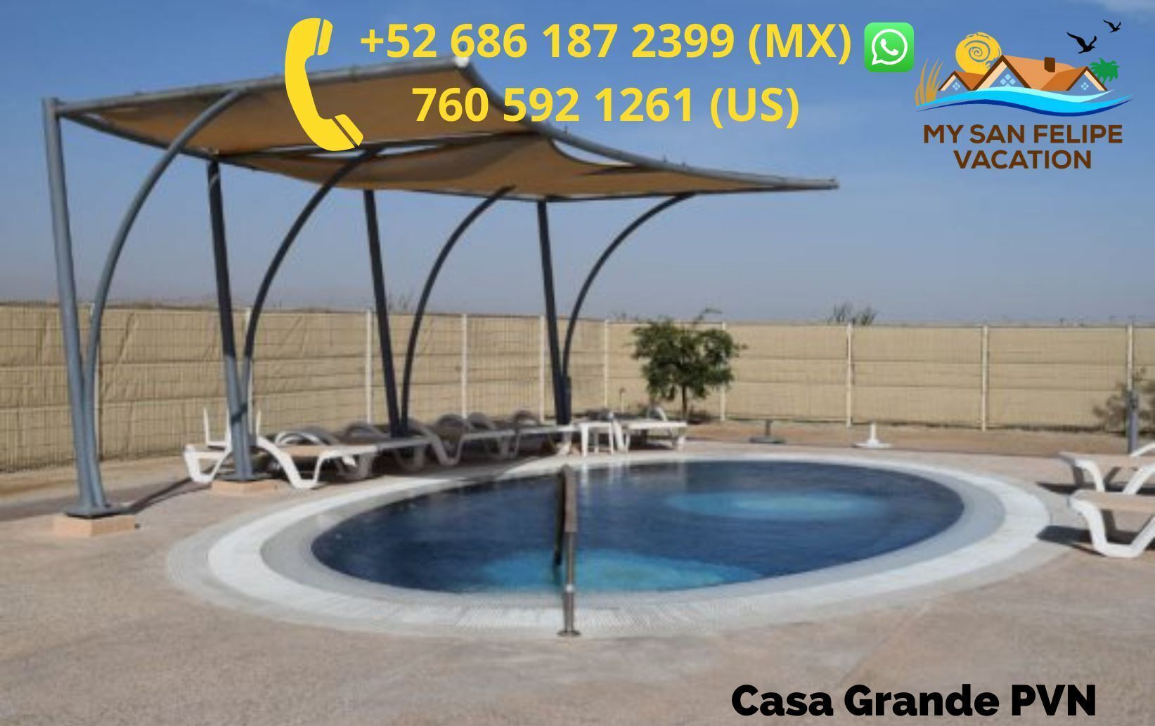 Casa Grande PVN, Close To The Pool