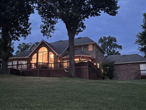 Exterior - Luxury waterfront home near Patricia island with hot tub and dock! (Grove)