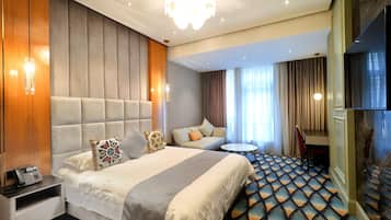 Minibar, in-room safe, soundproofing, iron/ironing board