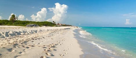 Beach nearby, beach towels