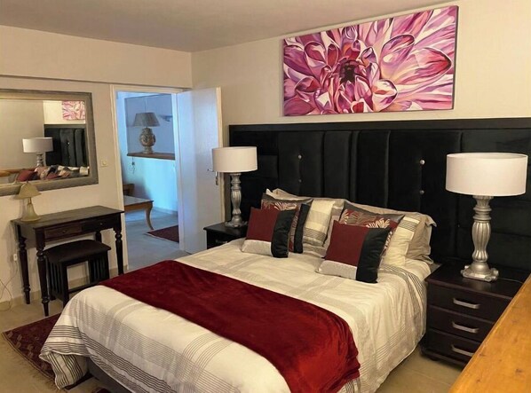 2 Schlafzimmer, Reisekinderbett, kostenloses WLAN, Bettwäsche