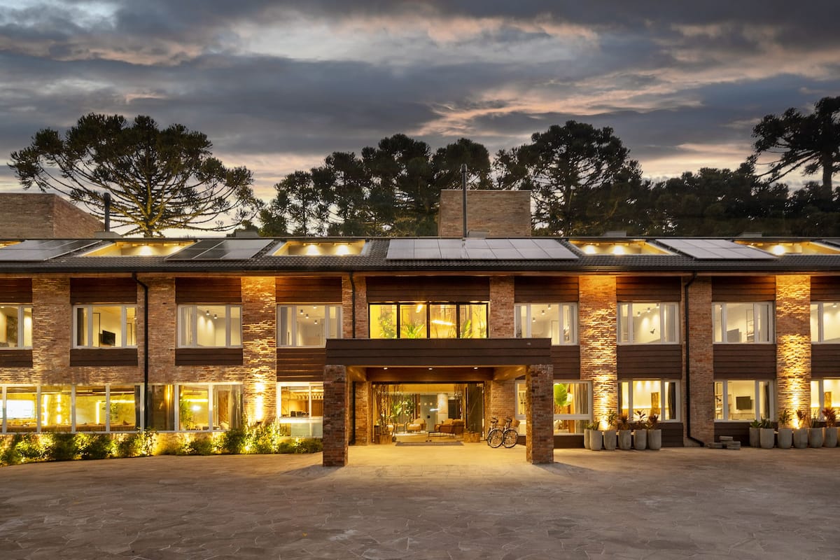 front of property – evening/night