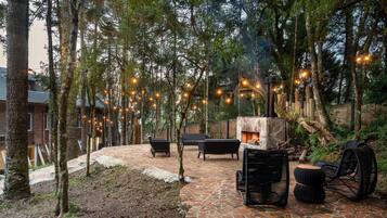 Quarto quádruplo luxo | Lareira