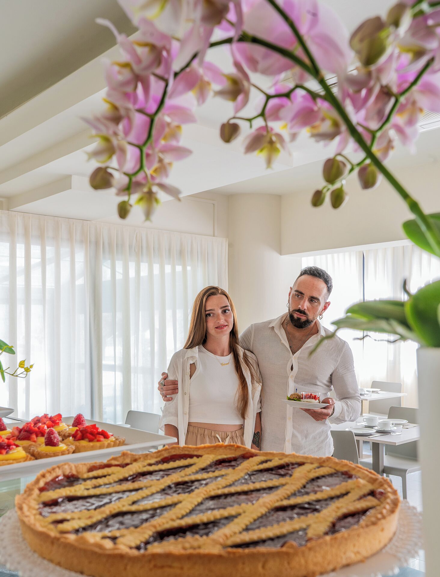 Colazione a buffet, servita tutte le mattine (8 EUR a persona) 