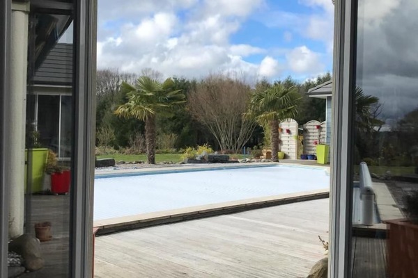 Utsikt fra overnattingsstedet