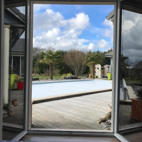 Vista desde la propiedad