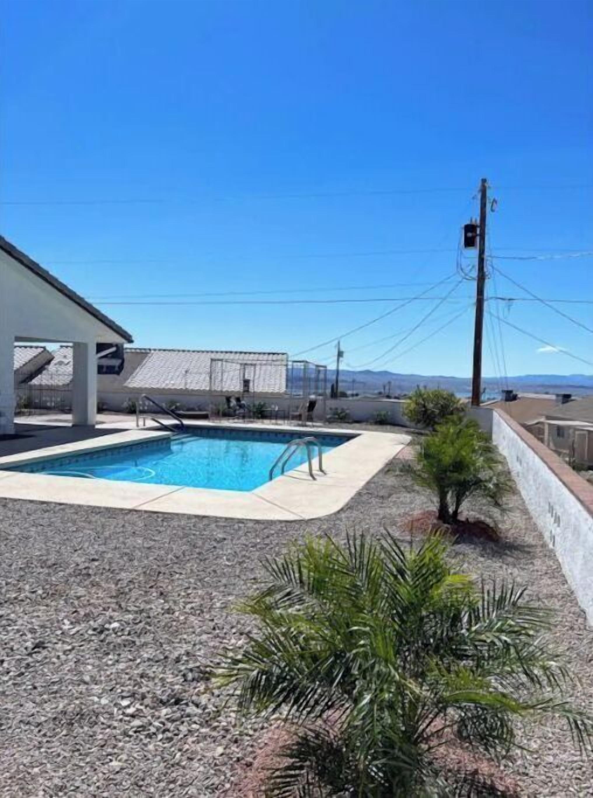 Piscina externa, piscina aquecida