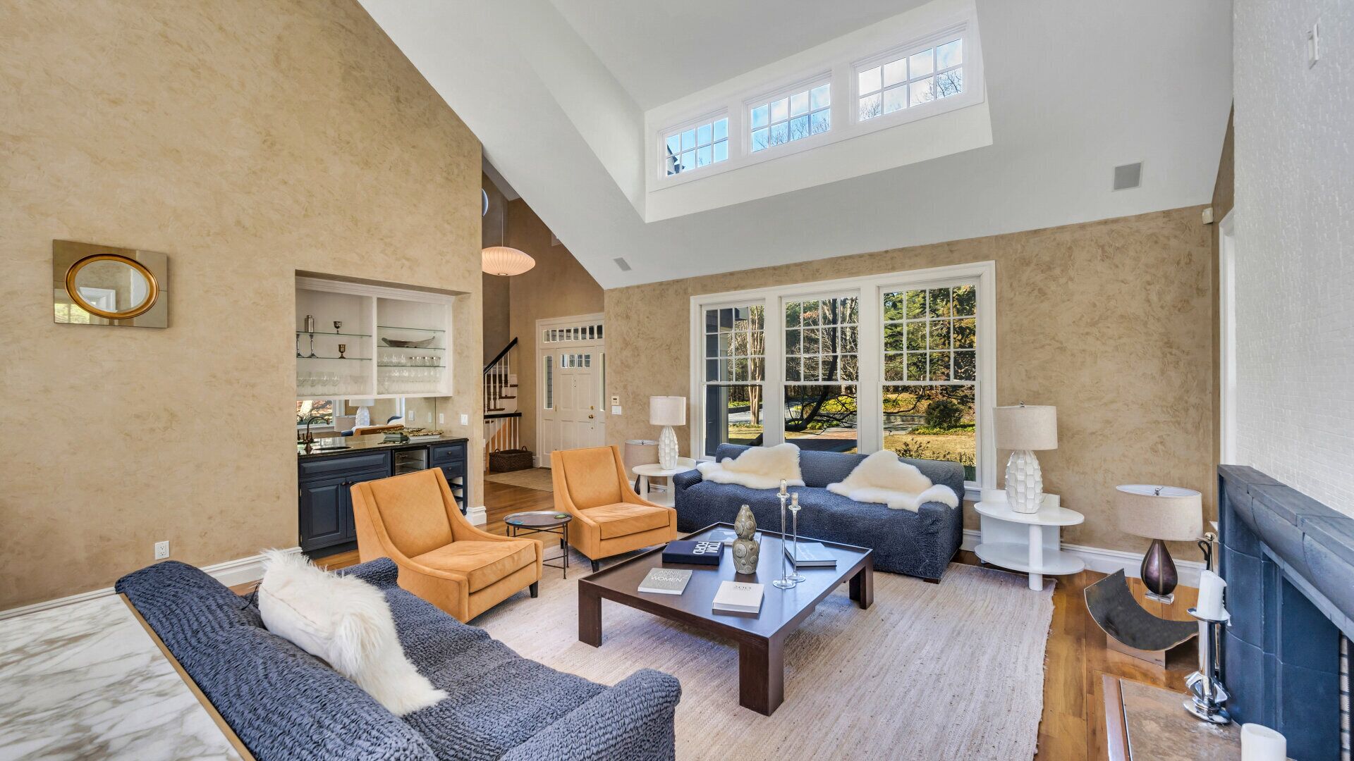 Elegant East Hampton Estate nestled on nearly 5 acres of land, stunning...