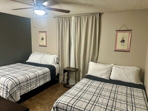 3 dormitorios, escritorio, tabla de planchar con plancha y wifi gratis