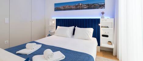 Bügeleisen/Bügelbrett, kostenloses WLAN, Bettwäsche