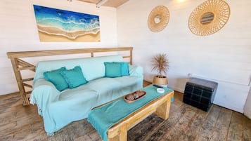 Superior House | Living area | 32-inch Smart TV with digital channels, TV, fireplace