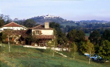"Bladanel" with bastide town Tournon d'Agenais in the background