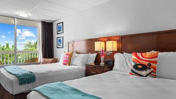 Two Queen Room | Individually decorated, individually furnished, desk, laptop workspace