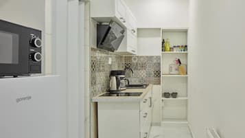Luxury Apartment | Private kitchenette | Fridge, microwave, oven, stovetop