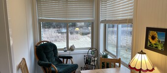 Five miles from the beach, newly remodeled home with lots of privacy.