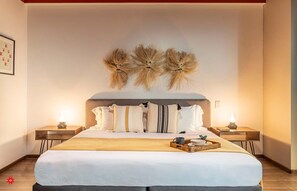 1 slaapkamer, een bureau, een strijkplank/strijkijzer, wifi