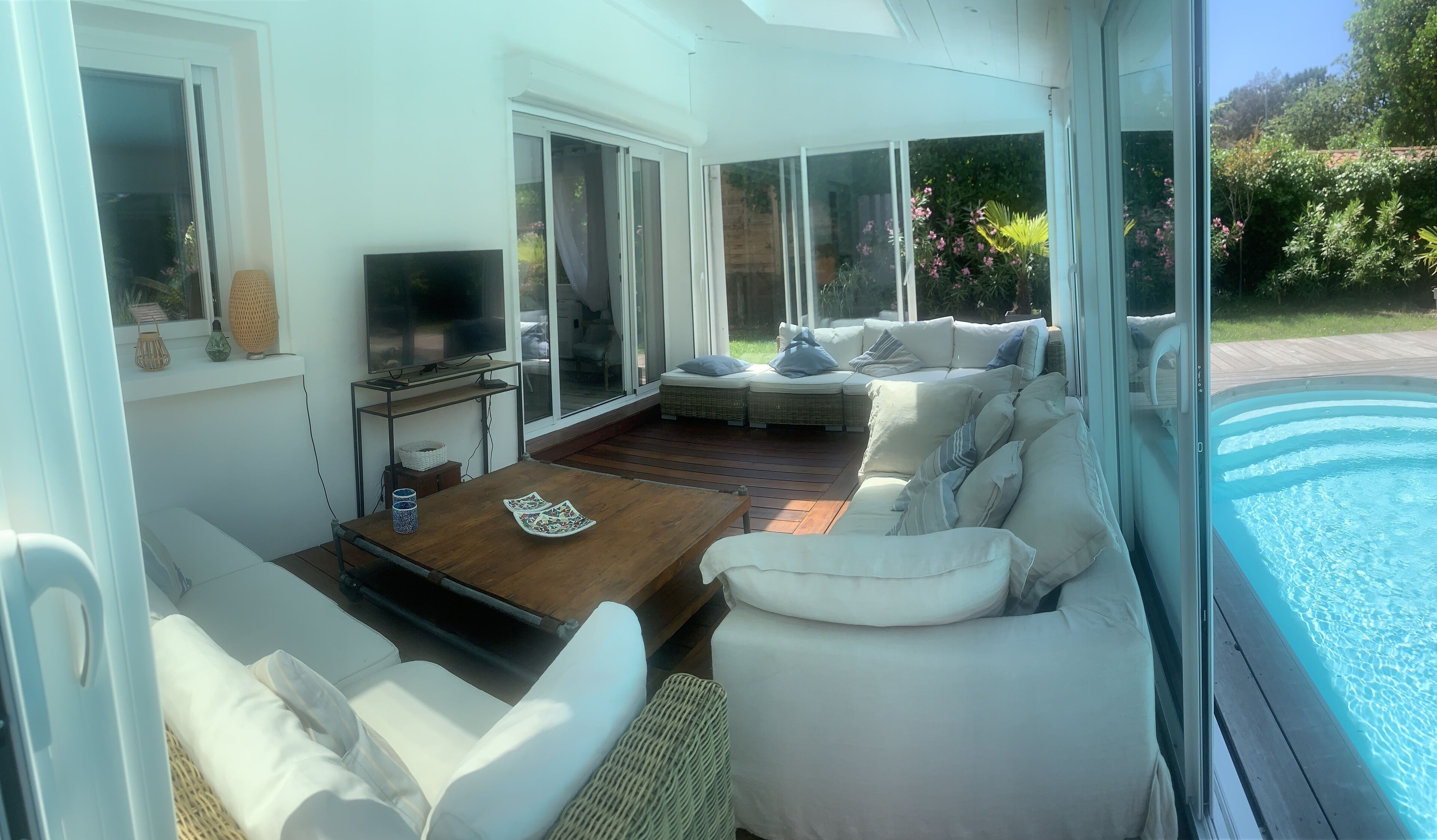 Villa Maluel, pool, 10 to 18 pers, 7 bedrooms, beach within walking distance