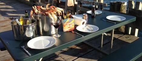 Restauration en plein air