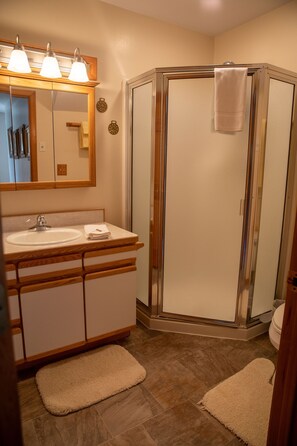 Hair dryer, towels - Our Home is Your Home (Sitka)
