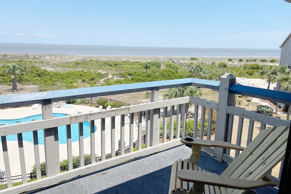 The view from our balcony! It is gorgeous!