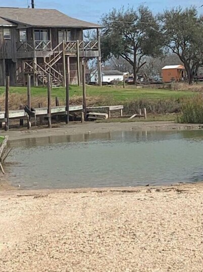 Remote Bay View Home near tranquil Carancahua Bay