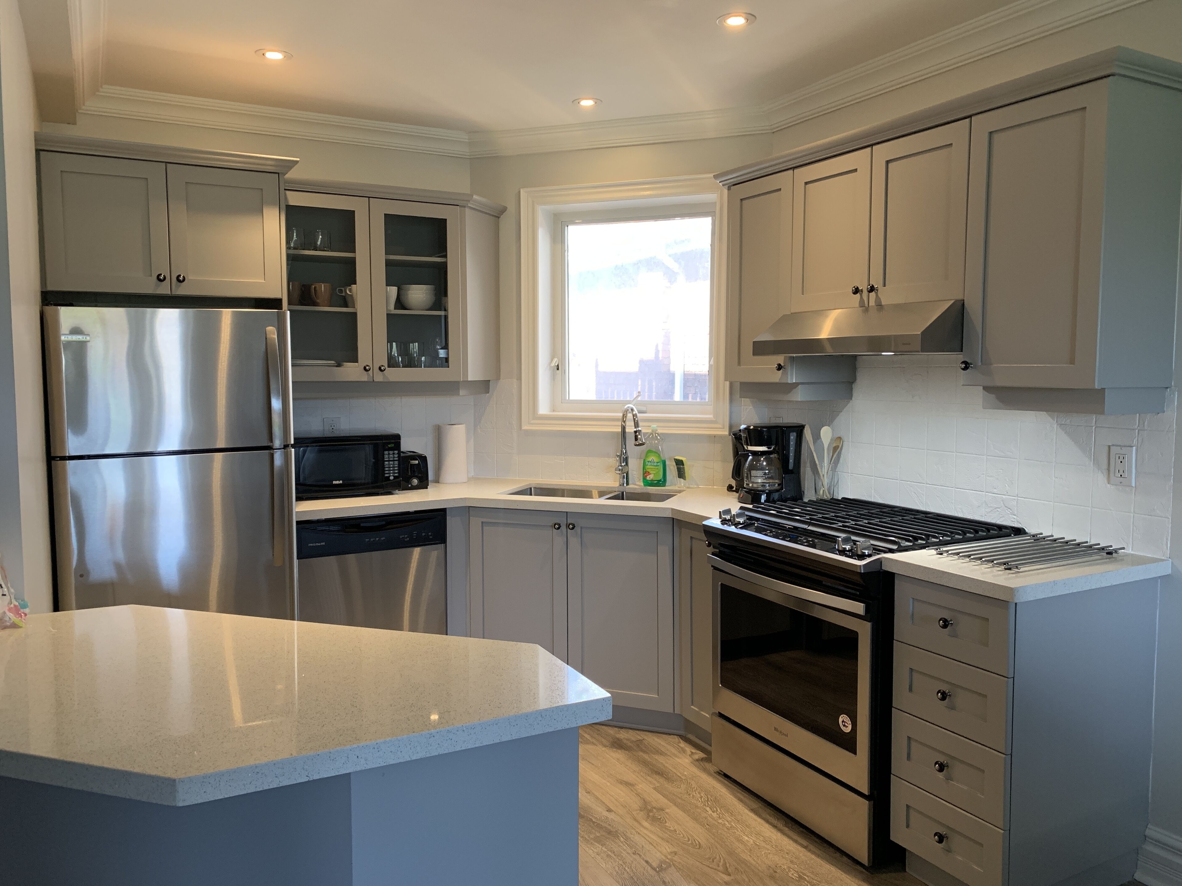 Premium Apartment, 2 Bedrooms, Terrace, City View (The Dovercourt) | Private kitchen | Full-size fridge, oven, stovetop, coffee/tea maker