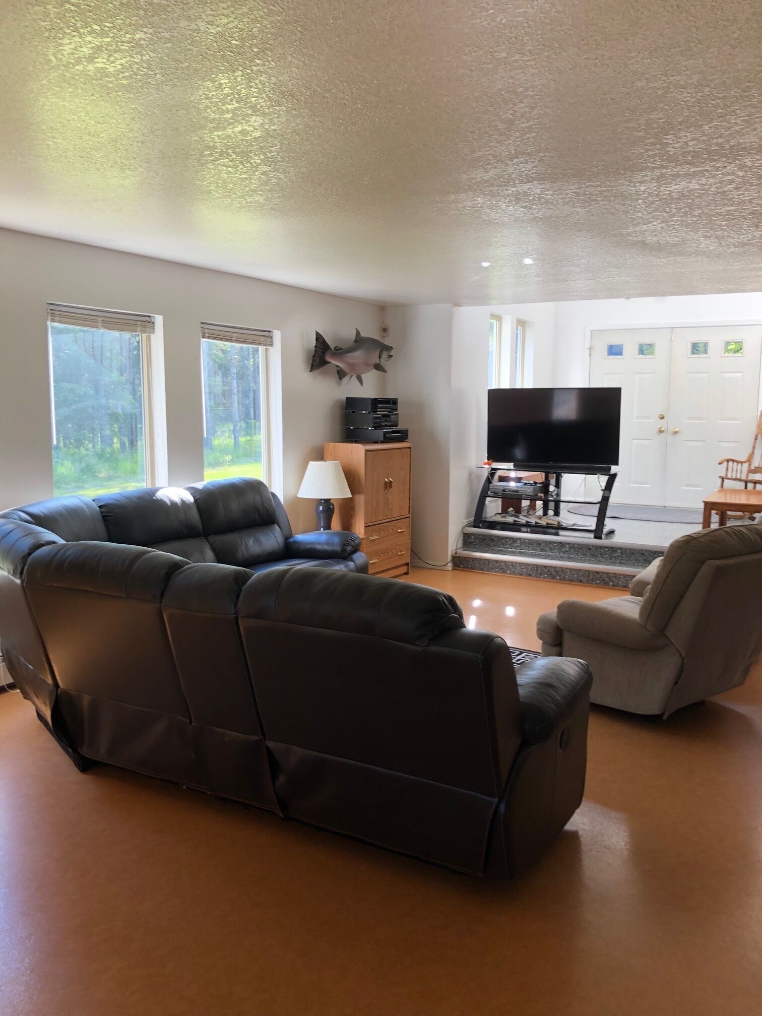 Fishing Lodge on Alaska Salmon Stream