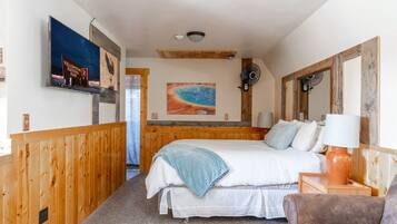 Stuga | 1 sovrum, sängtillbehör av högsta kvalitet och duntäcken