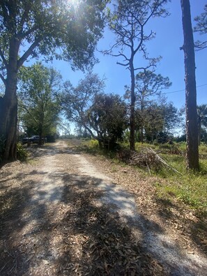 Property grounds - Beautiful campground area perfect for RV parking, water view, and great location (North Fort Myers)