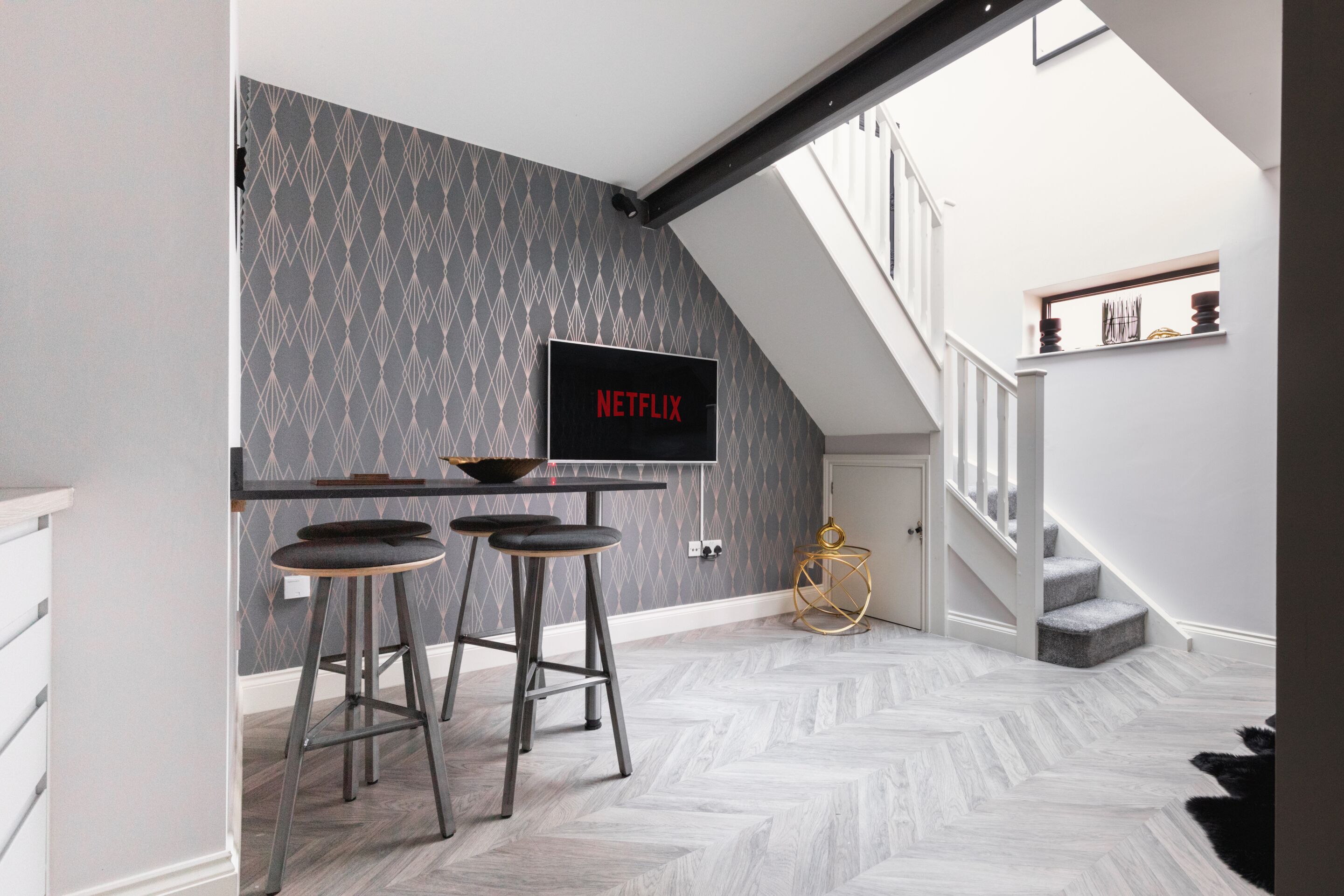 Maisonette, mit Bad (The Chandler Suite) | Eigene Küche