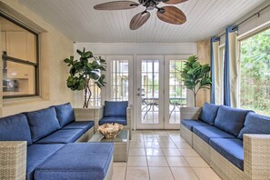 TV, DVD player, table football, ping pong - Idyllic South Bethany Home w/ Private Beach Access (Bethany Beach)