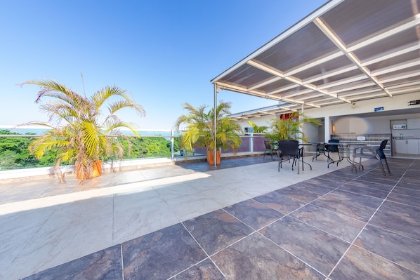 Terrasse sur le toit
