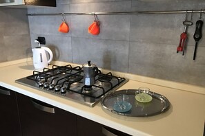 Kühlschrank, Ofen, Herdplatte, Geschirrspüler