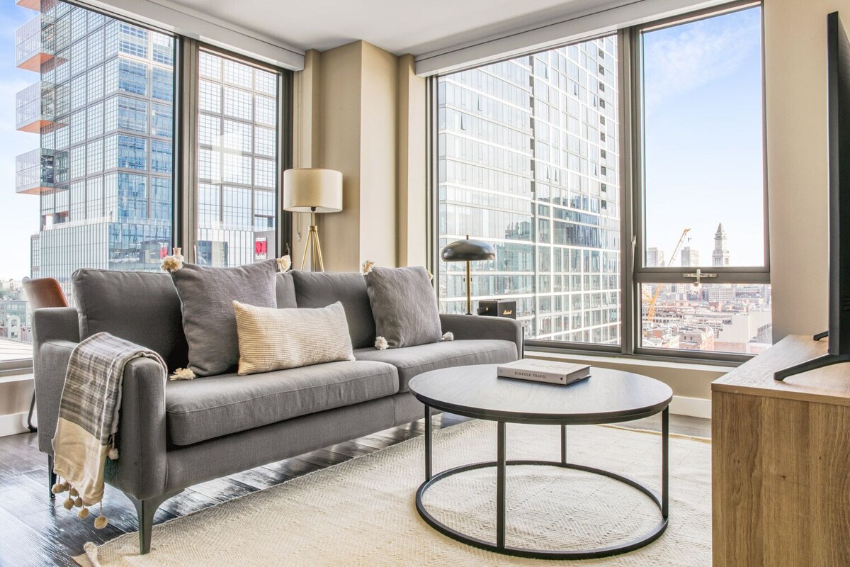 Charming North Station 1BR w/ Gym & W/D, near TD Garden, by Blueground