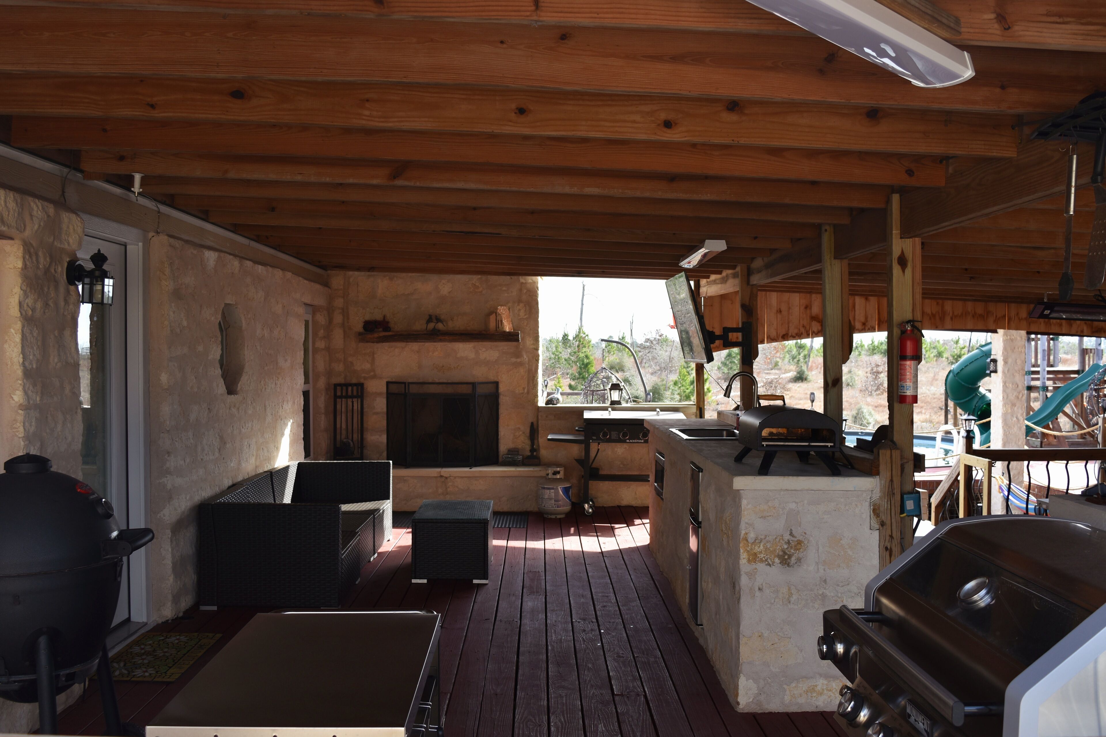 Enceinte de l’hébergement